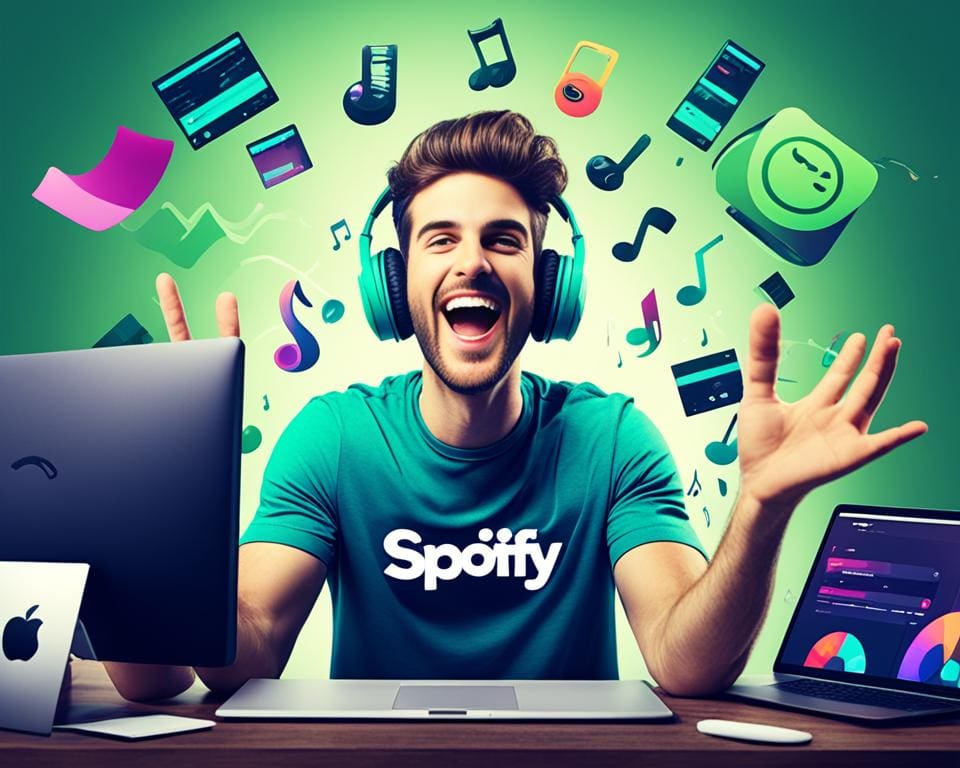 muziek op Spotify