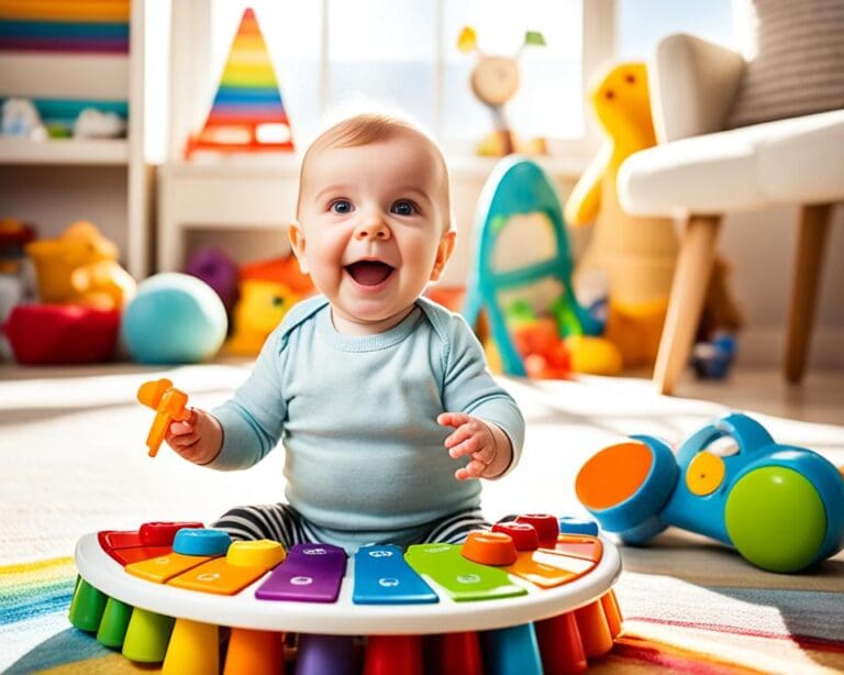 Hoe beïnvloedt muzikaal speelgoed baby's cognitief?