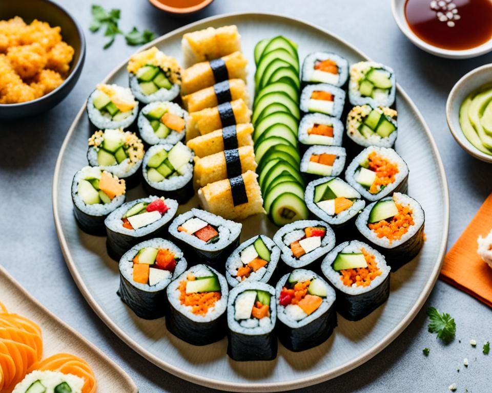 Vegan Sushi rolletjes