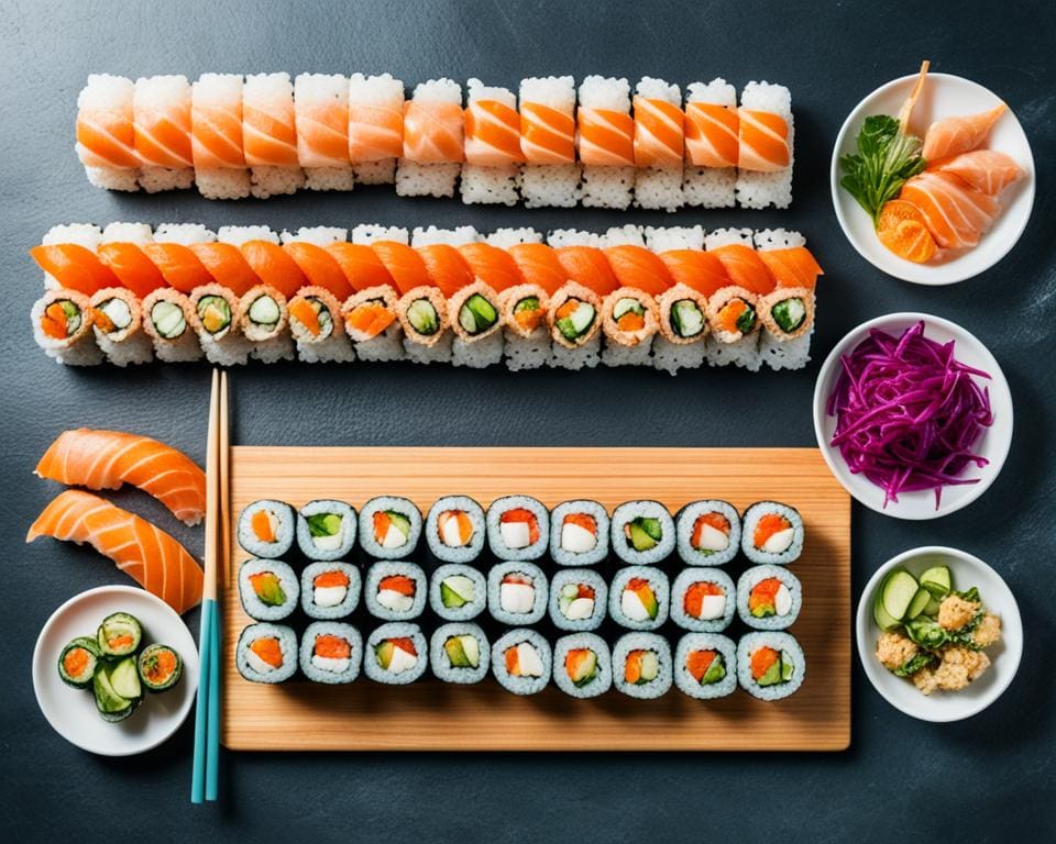 Veganistische sushi restaurant Amsterdam