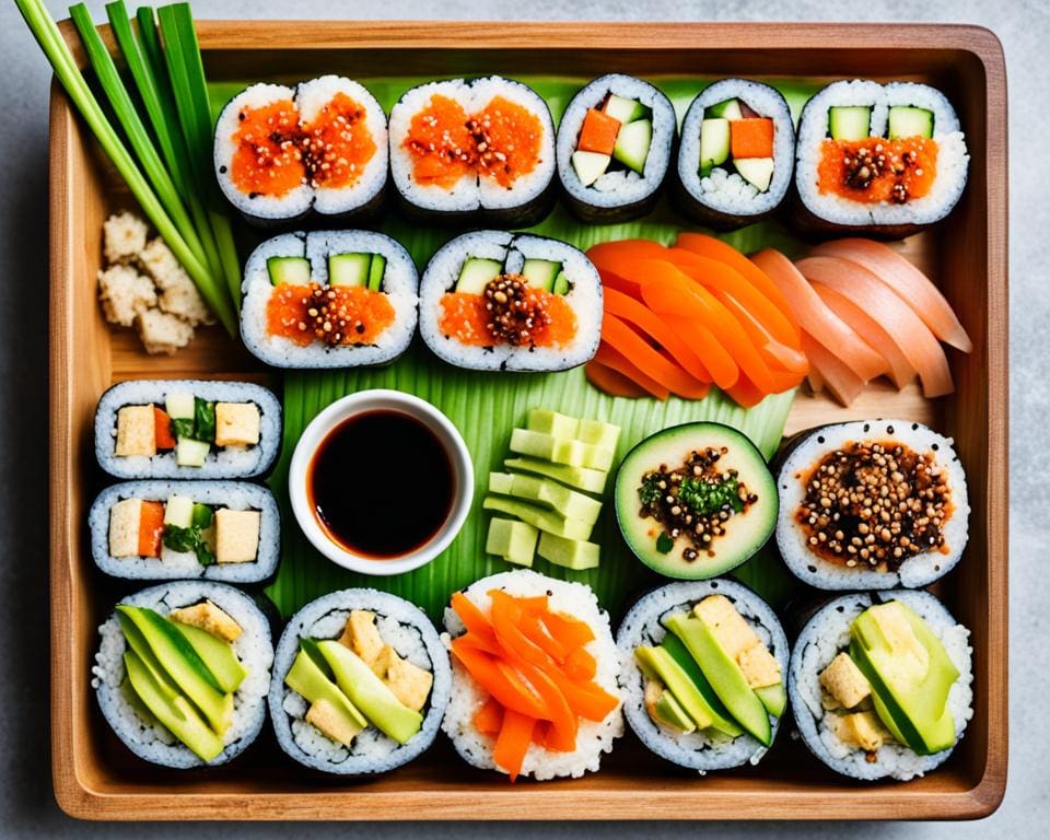 Wat zijn de lekkerste Vegan Sushi gerechten