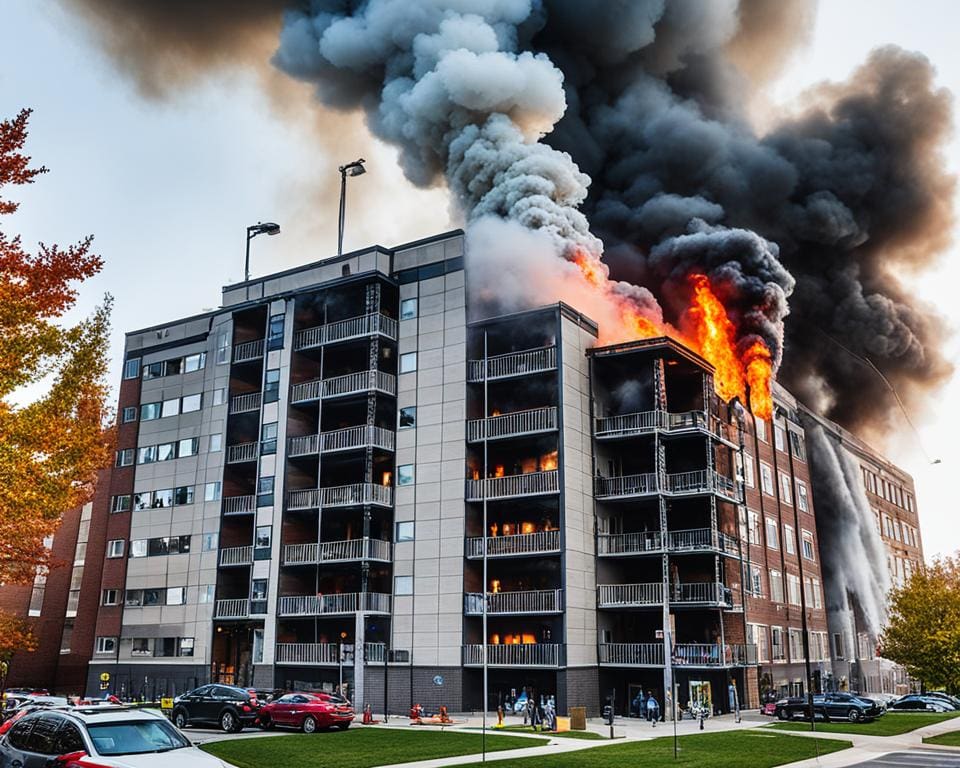 Brandveiligheid in grote gebouwen: uitdagingen en oplossingen