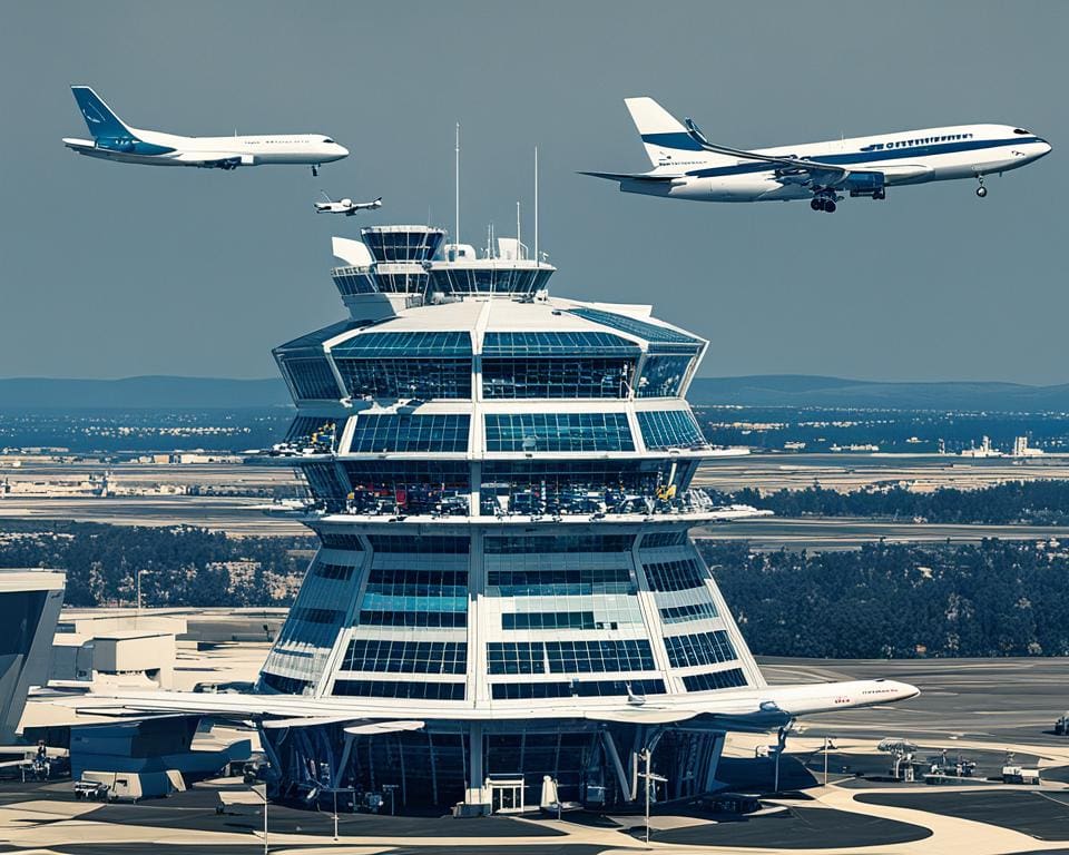 De evolutie van luchtverkeersleiding: technologie en veiligheid