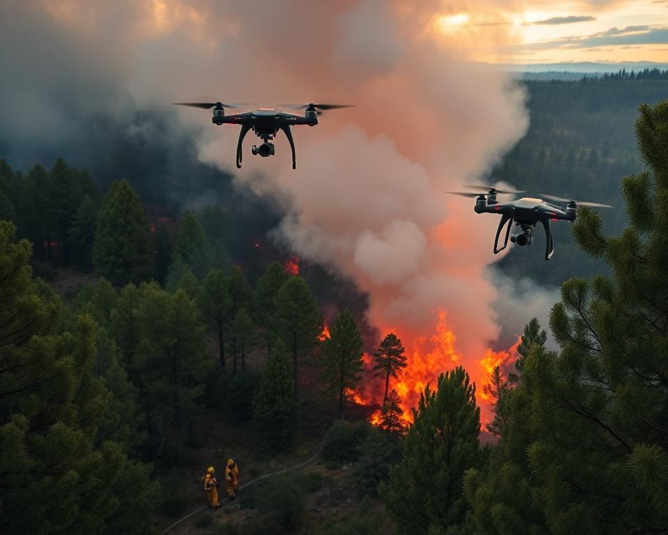 Brandweer en drones: Een nieuw perspectief vanuit de lucht