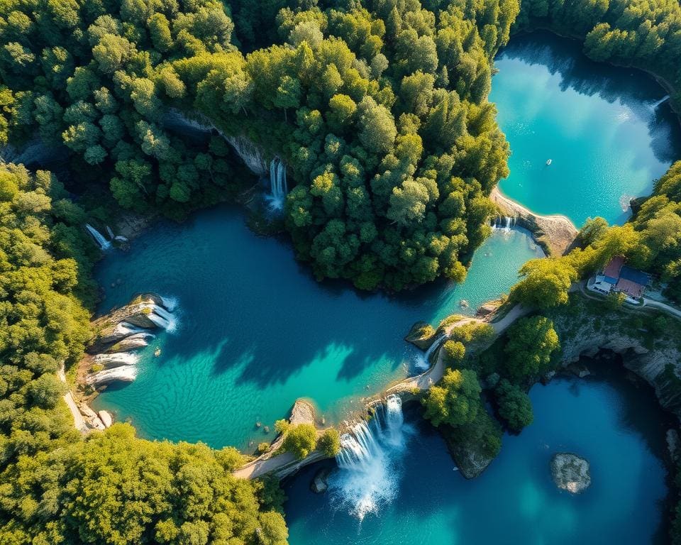 Plitvice Meren unieke kenmerken waterkleuren natuur