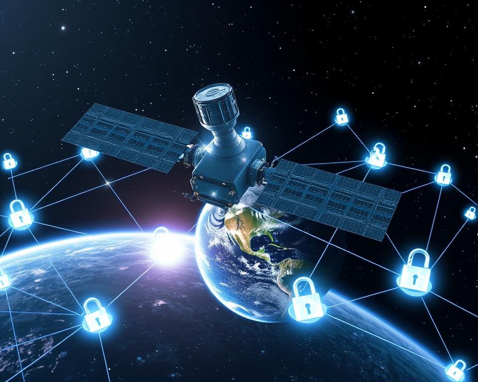 Hoe werkt blockchain in de beveiliging van satellietgegevens?