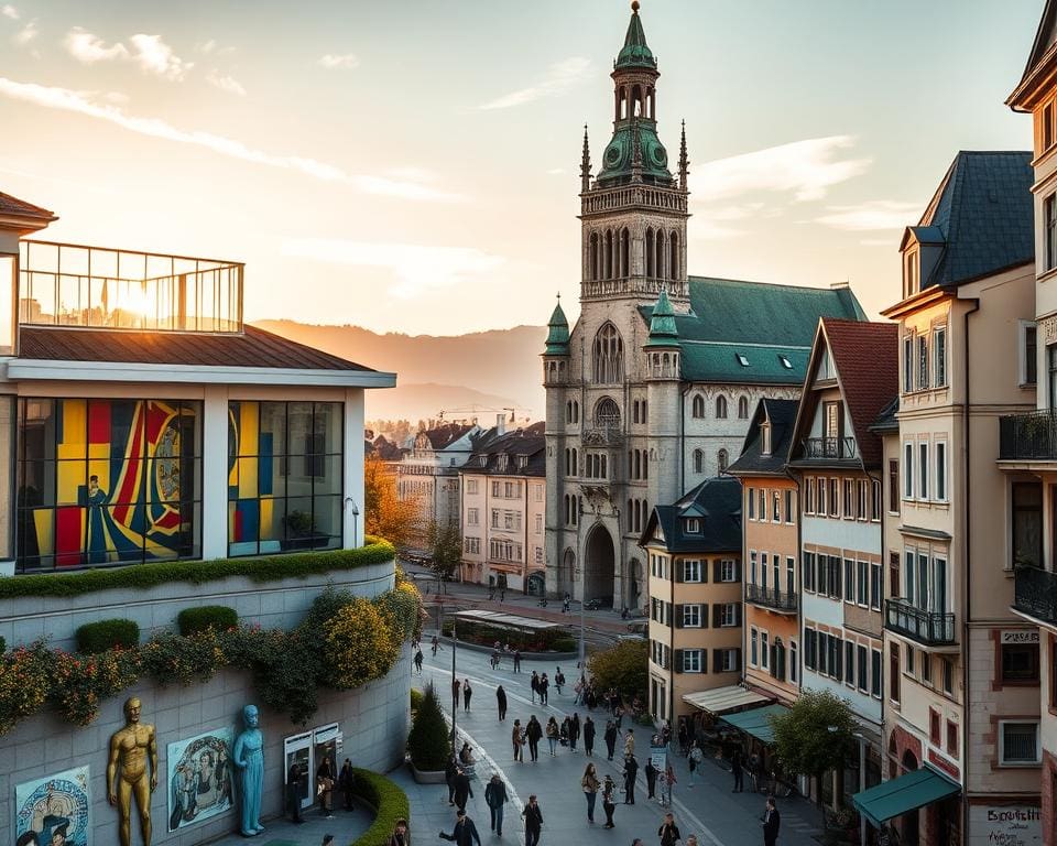 culturele bezienswaardigheden, musea, architectuur, kunst in Zürich